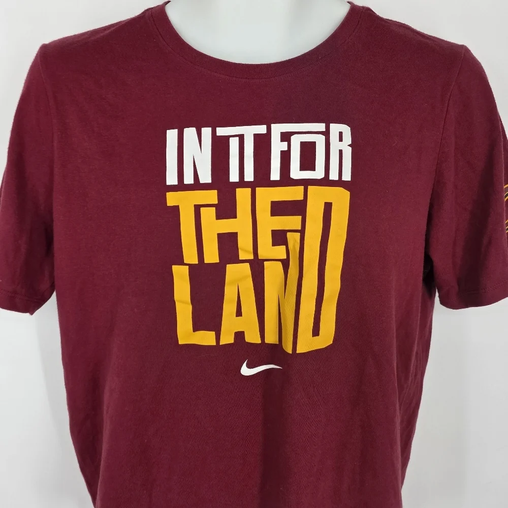 Nike Dri Fit NBA Cleveland Cavaliers Shirt Men XL Shirt Sleeve